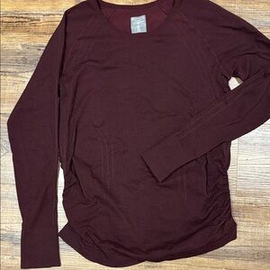 Athleta Deep Burgundy Top